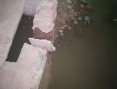 شكوى من سوء الصرف الصحى بمنطقة المتربة فى قرية بشتيل بالجيزة