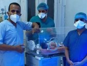 نجاح أول عملية ولادة لحاله مشتبه بإصابتها بكورونا بمستشفى مطاى بالمنيا