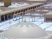 فتح تدريجى لسطح المسجد النبوى تجنبا لتزاحم المصلين
