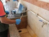 صور.. "مياه الإسكندرية": صيانة وتطهير الشبكات في لجان الثانوية العامة