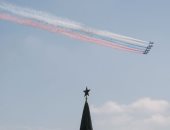 عروض ضخمة للقوات الجوية الروسية فى سماء موسكو استعداد لاحتفالات عيد النصر 
