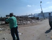 استجابة لصحافة المواطن.. نقل مقلب قمامة الوسيط بالمنيا إلى الظهير الصحراوى   