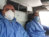 الجيش الأبيض.. "أيمن" و"عبد المنعم" بإسعاف القليوبية فى مواجهة فيروس كورونا