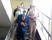 رئيس امتحانات الثانوية العامة يتفقد لجان القاهرة للتأكد من انتهاء الاستعدادات..صور