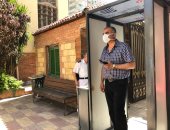 رئيس حى الدقى يتفقد التجهيزات النهائية بلجان الثانوية العامة.. صور