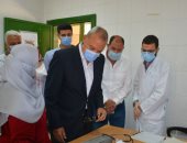 محافظ القليوبية يتابع أعمال القوافل العلاجية العاملة ضمن مبادرة 100 مليون صحة