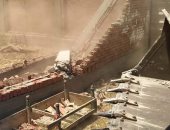 حملة مكبرة لإزالة التعديات على الأراضي بطوخ"صور"