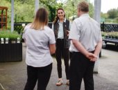 أخيرا خرجوا من البيت..كيت ميدلتون والأمير وليام فى أول جولة بعد فتح المتاجر