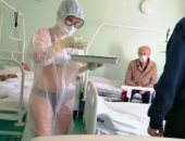 ممرضة "ثوب السباحة" الروسية تحصل على عرض للعمل كموديل.. اعرف التفاصيل