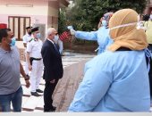 صور .. اجراءات "الرعاية الصحية" لتأمين طلاب الثانوية بمحافظة بورسعيد