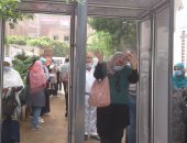 فيديو.. بوابات تعقيم لطلاب الثانوية العامة بالمنوفية 
