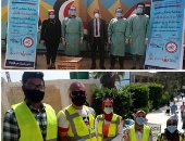 الثانوية العامة بأيد أمينة.. متطوعون شباب وأطباء يتنافسون فى خدمة الطلاب والملاحظين بشمال سيناء.. صيادلة بنى سويف يوزعون الكمامات على أولياء الأمور مجانا.. وبوابات تعقيم وأجهزة قياس حرارة وفرق طبية للطلاب.. صور
