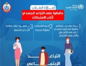 "الصحة" تكشف تعليمات التباعد الاجتماعى للطلاب للحماية من عدوى كورونا 