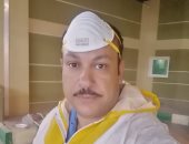 الجيش الأبيض.. "خليل" سائق بإسعاف كفر الشيخ على خط مواجهة فيروس كورونا