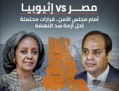 مصر Vs إثيوبيا أمام مجلس الأمن.. قرارات محتملة لحل أزمة سد النهضة "إنفوجراف"