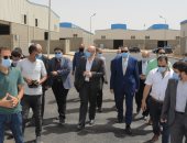 محافظ بنى سويف يتفقد الأعمال بمشروع مجمع الصناعات الصغيرة والمتوسطة