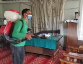 إزالة حالات تعد على الأراضى واستمرار أعمال رش وتطهير الشوارع والمنشآت بالبحيرة