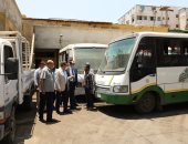 محافظ المنوفية: شراء 32 أتوبيس لتحسين جودة الخدمات فى المدن (صور)