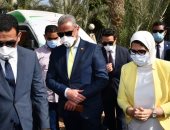 وزيرة الصحة ومحافظ الفيوم يتفقدان مبادرة 100 مليون صحة لعلاج الأمراض المزمنة
