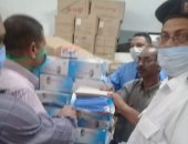 اللجنة الدائمة لإدارة أزمة كورونا بالسويس تتفقد مخازن مديرية الصحة.. صور