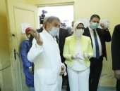  وزيرة الصحة: الكشف على 55 مريضا ضمن مبادرة الرئيس للأمراض المزمنة بالفيوم
