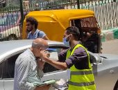 صور.. مبادرة "إرادة شعب الشرقية" تواصل توعية المواطنين بضرورة ارتداء الكمامات