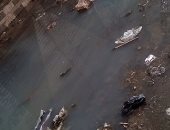 شكوى من انتشار مياه الصرف الصحى بشارع الصديق بمنطقة الحفير بالدقهلية