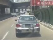  فيديو.. شاهد حركة مرور السيارات أعلى كوبرى أكتوبر