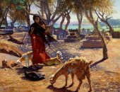 100 لوحة عالمية..  "الراعية" بنت من شبرا فى بداية القرن الـ 20 