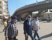 محافظ القليوبية: إزالة الإشغالات والمواقف العشوائية بمنطقة كبارى الرياح