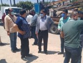 سكرتير مساعد الإسكندرية يقود حملة لإزالة الآكشاك المخالفة ببرج العرب