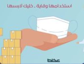 كاريكاتير صحيفة سعودية.. استخدام الكمامة وقاية  