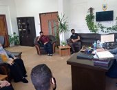 نائب محافظ القليوبية تعرض منظومة ربط وحدة المتغيرات المكانية