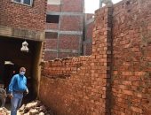 انهيار جزئى لمنزل بقرية دمهوج فى المنوفية دون إصابات بشرية