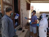 توزيع أدوية على المخالطين لحالات فيروس كورونا بمدينة نخل