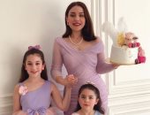 ابنة هيفاء وهبي تحتفل بعيد ميلادها الـ27 مع ابنتيها