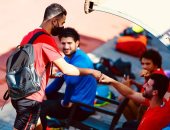 5 مشاهد تلخص السلام بين لاعبى الأهلى فى أول مران بعد العودة