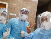 صور .. خروج 18 حالة عقب شفاؤهم من فيروس كورونا بالأقصر