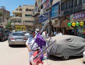 إزالة الإشغالات والتعديات وطابقين بعقار مخالف بحى أول وثان بالمحلة ..صور