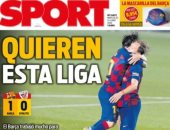 اشتعال صدارة الليجا بين برشلونة وريال مدريد الأبرز فى صحف العالم.. صور