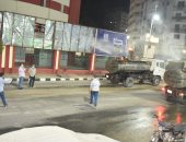 حملة مكبرة لتطهير وتعقيم مستشفى الحميات والصدر بأسيوط لمواجهة كورونا (صور)