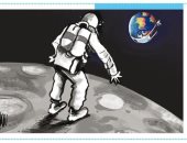 كاريكاتير صحيفة أردنية يسلط الضوء على سرعة تفشى كورونا 