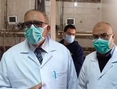 افتتاح وحده الغسيل الكلوى لمرضى كورونا بمستشفى بنى سويف الجامعى (صور)