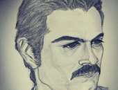 "أمانى" تشارك بلوحات فنية للتعبير عن موهبتها الفنية 