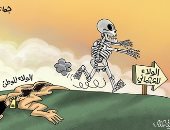 كاريكاتير إماراتى..جماعات التطرف فرت لولائها العثمانى بعد كشف رداء وطنيتها المزيف