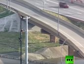 إنقاذ عامل صيانة من قمة سارية العلم فى تكساس الأمريكية