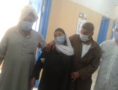 تعافى ثانى معمرة عمرها 86 عاما من كورونا وخروجها من مستسفى العزل بالشرقية