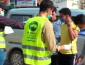 توزيع كمامات ومعقمات ومياه معنية على طلبة الثانوية العامة فى الوادى الجديد