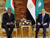 السيسى يبحث مع رئيس جنوب أفريقيا تطورات سد النهضة: النيل قضية وجودية لمصر