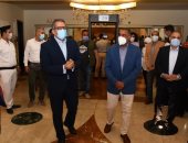 محافظ مطروح يستقبل وزير السياحة استعدادا لتفقد عدد من المنشآت الفندقية غدا.. صور